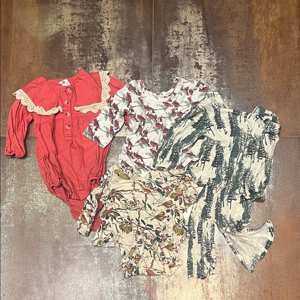 Kate Quinn Girl Winter Holiday Bundle 6-12 Months